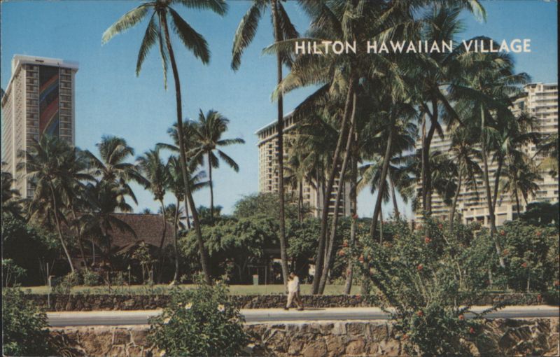 Hilton Hawaiian Village, Rainbow Mural Tower Honolulu