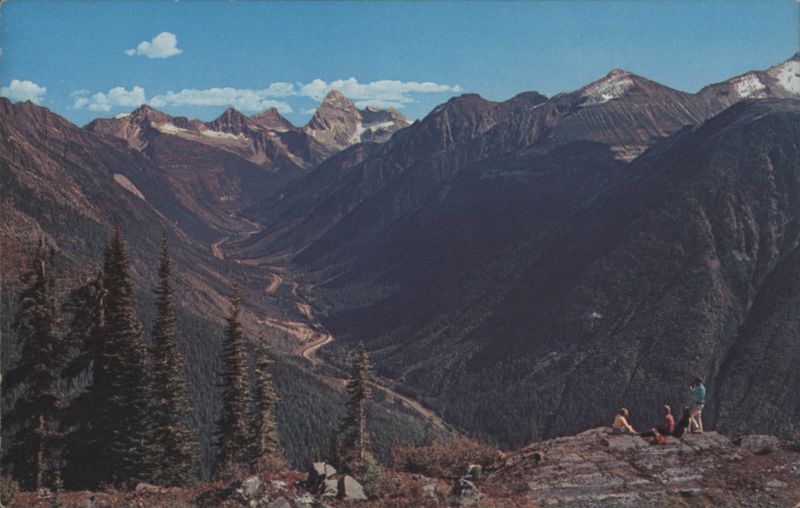 The Rogers Pass and Mount Sir Donald Range BC Canada