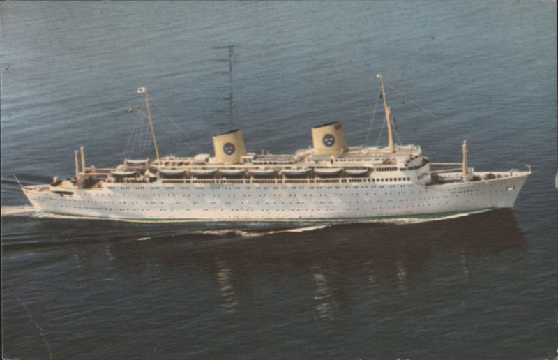 MS Kungsholm, Swedish American Line Ocean Liner Cruise Ships
