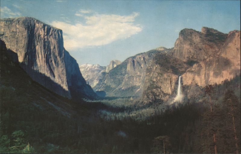 Valley View from Wawona Tunnel, Yosemite National Park California
