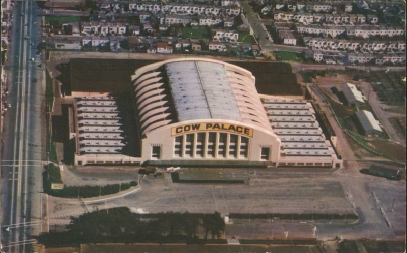 Cow Palace Aerial View, 1956 Republican Convention Site San Francisco California