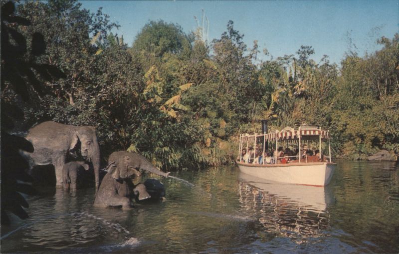 Elephant Bathing Pool, Adventureland, Disneyland Anaheim California