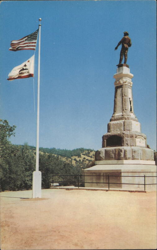 Marshall Monument and Statue of James W. Marshall Coloma California