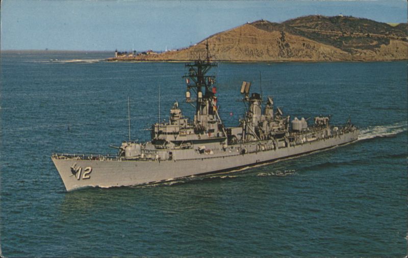 U.S.S. Robison (DDG-12) Guided Missile Destroyer San Diego California