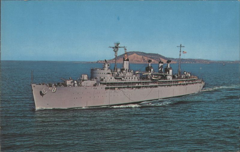 U.S.S. Jason (AR-8) Repair Ship San Diego California