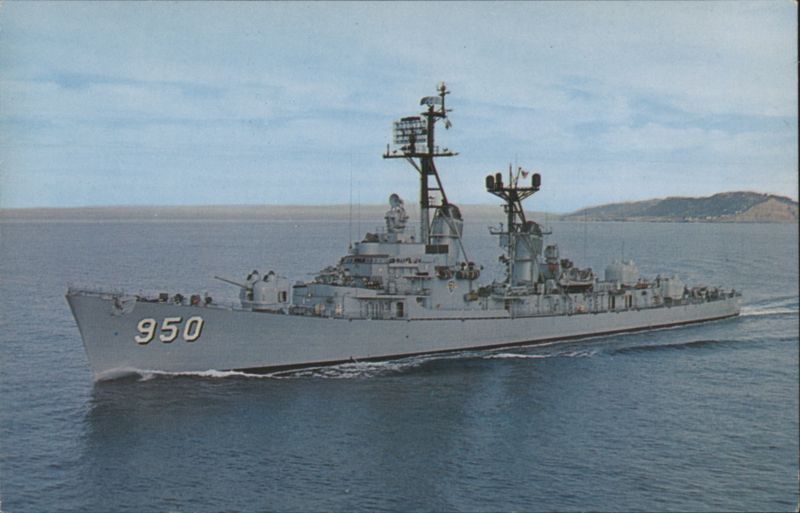 U.S.S. Richard S. Edwards (DD-950) Hull Class Destroyer San Diego California