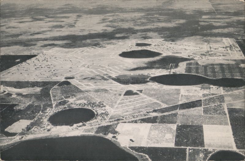 Aerial View of Avon Park Lakes and Citrus Highlands Florida