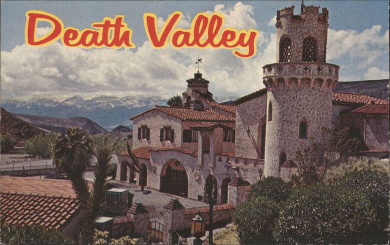 Scotty's Castle in Death Valley National Park California