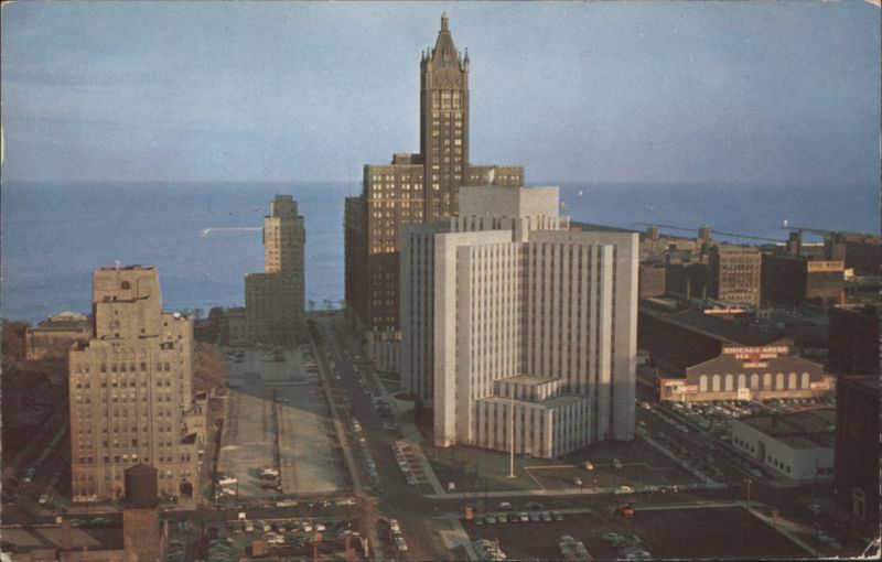 Veterans' Administration Research Hospital & Furniture Mart Chicago Illinois