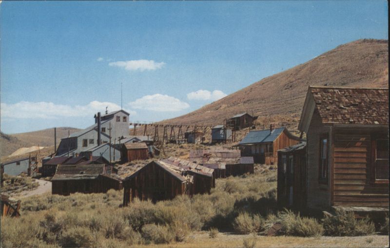 Standard Mill at the Ghost Town of Bodie California