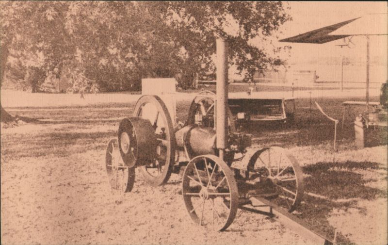 Steam Engine Display at Hardee County Pioneer Park Zolfo Springs Florida