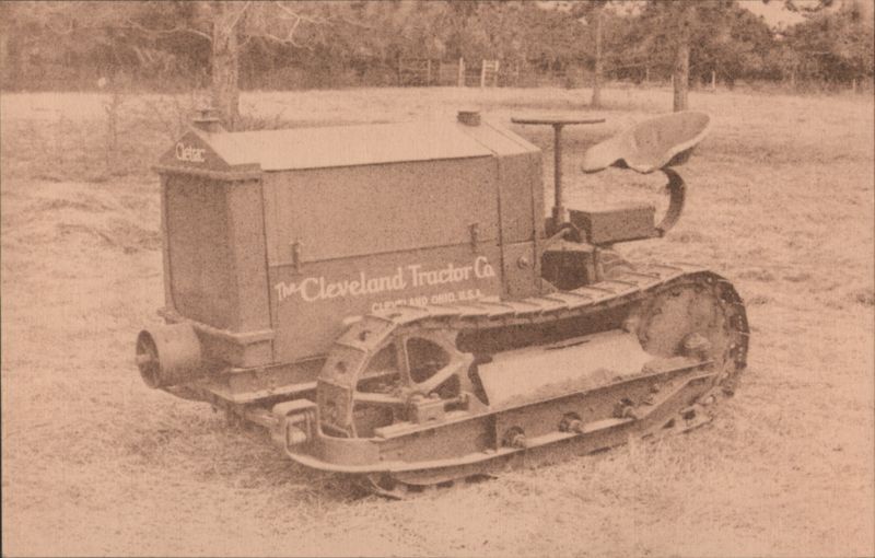 Cletrac Crawler Tractor at Hardee County Pioneer Park Zolfo Springs Florida