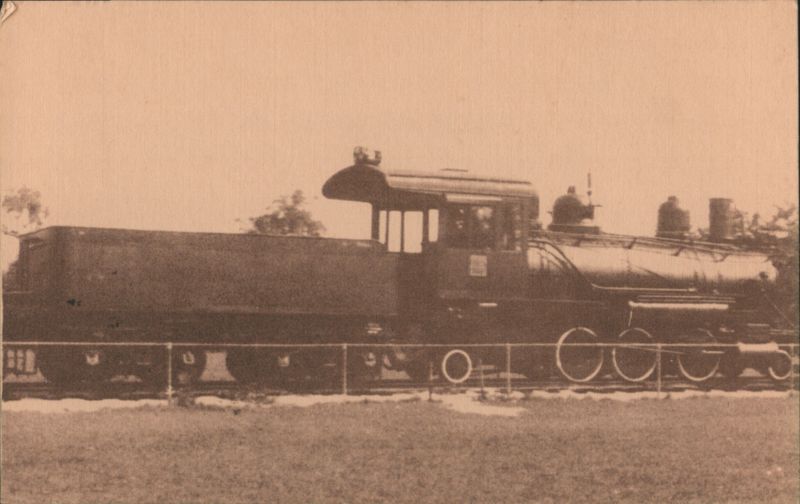 Steam Locomotive at Hardee County Pioneer Park Zolfo Springs Florida