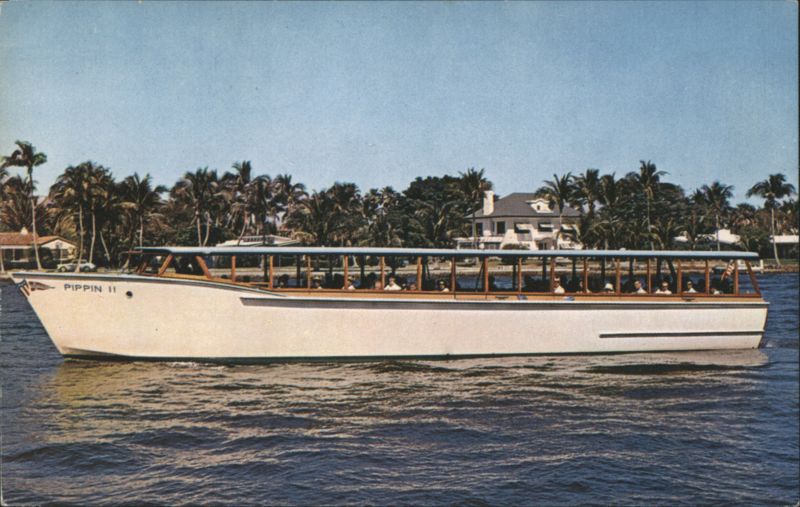 The New Pippin II Sightseeing Boat Fort Lauderdale Florida