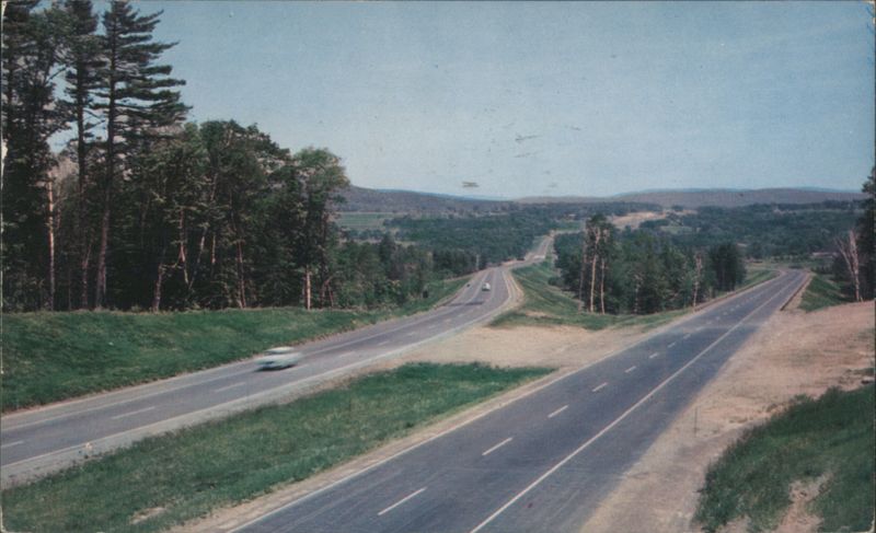 Massachusetts Turnpike East of Stockbridge Interchange