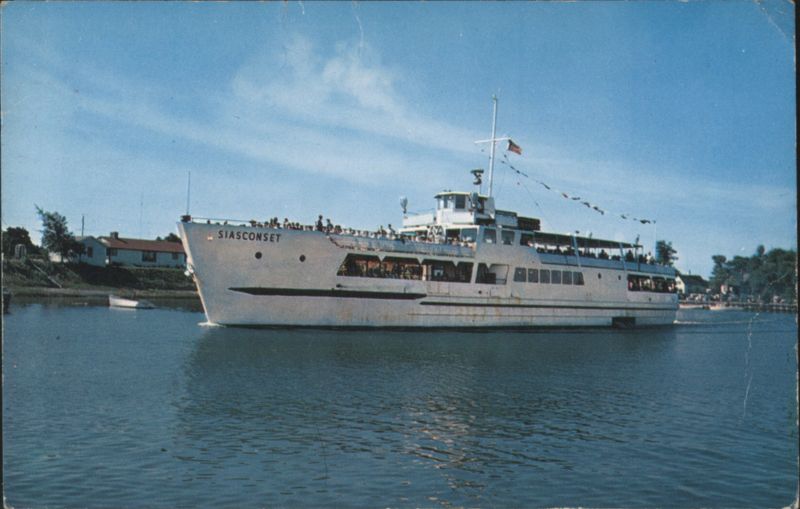 Siasconset Ferry in Hyannis Harbor Massachusetts