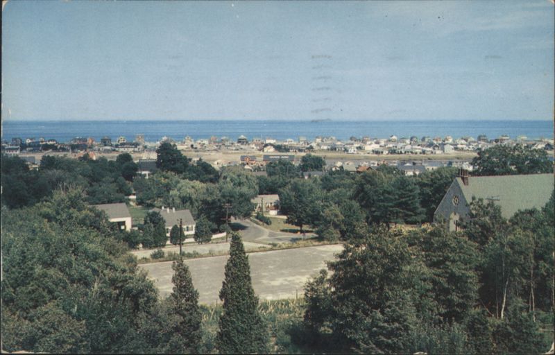 Humarock Beach Looking East from Holly Hill Massachusetts