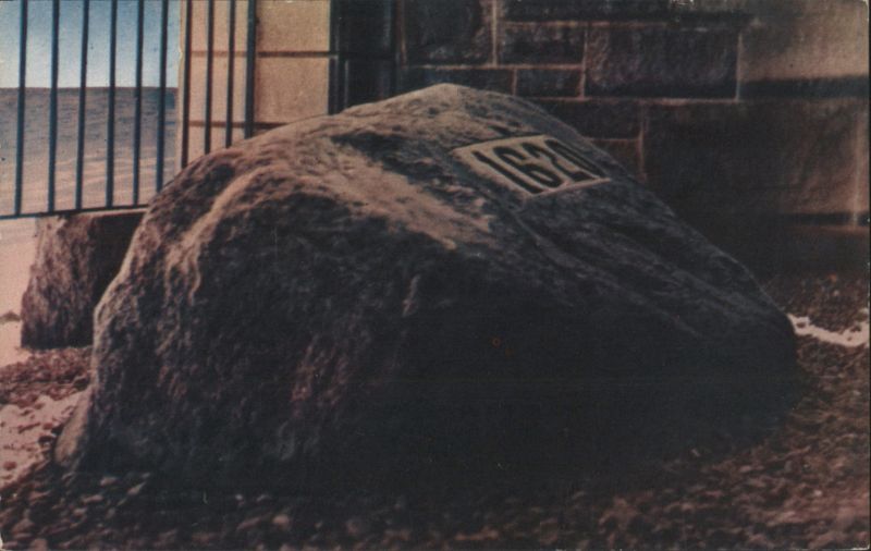 Plymouth Rock, Landing Place of the Pilgrims Massachusetts