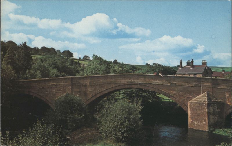 Stone Arch Bridge at Pateley Bridge United Kingdom
