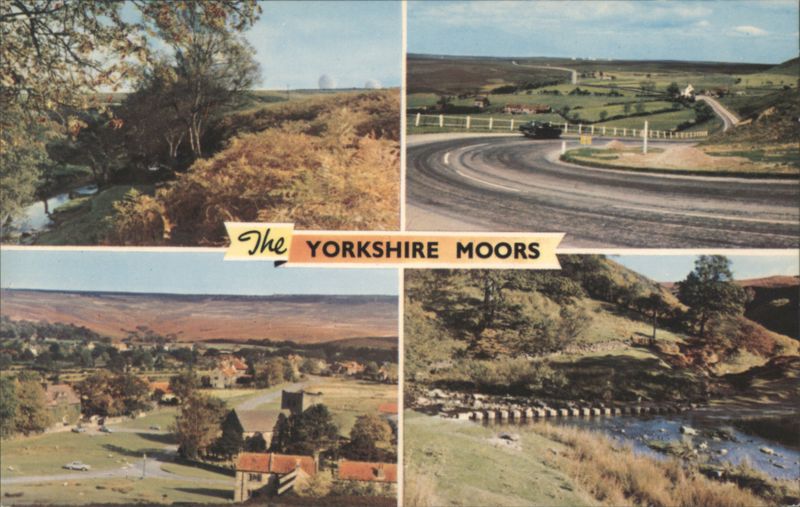 Yorkshire Moors Multi-View: Goathland & Saltersgate United Kingdom