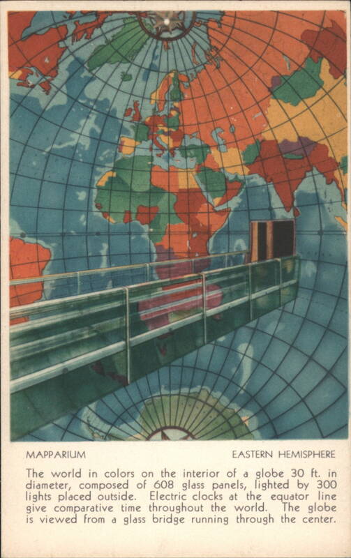 Mapparium Eastern Hemisphere, 30-Foot Glass Globe Boston Massachusetts