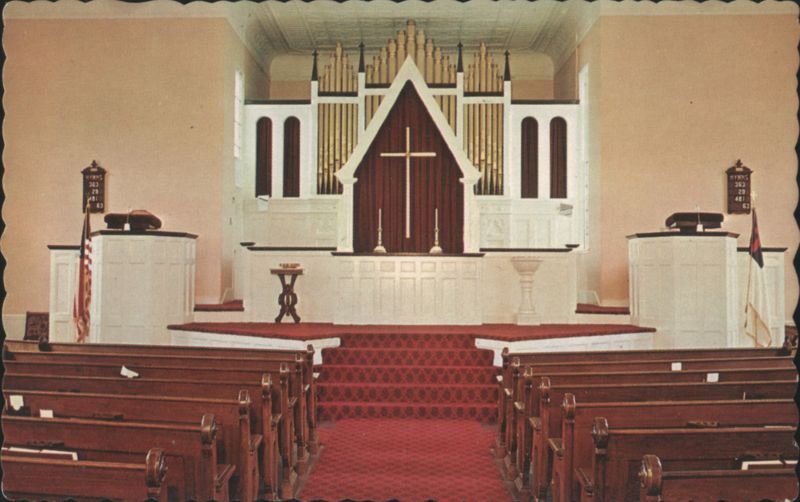 Sanctuary, Northfield-Tilton Congregational Church New Hampshire