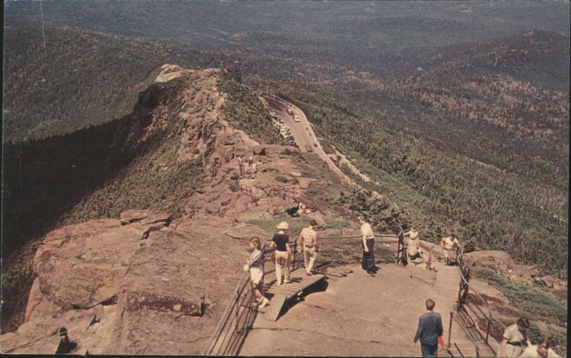 Whiteface Mountain Memorial Highway View from Summit New York