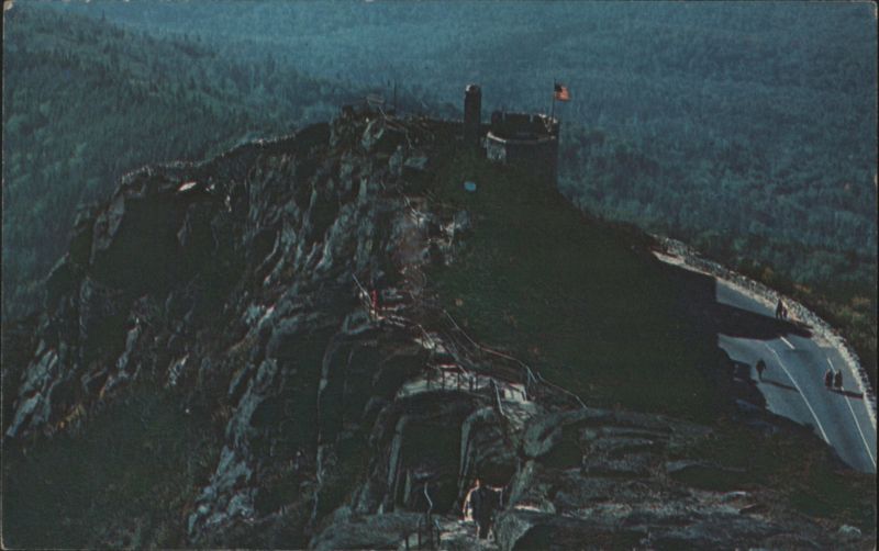 Foot Trail from the Summit of Whiteface Mountain New York
