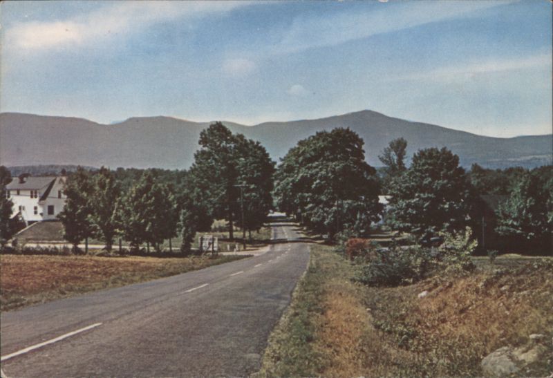 Landscape Scene Along Route 32, Catskill Mountains New York