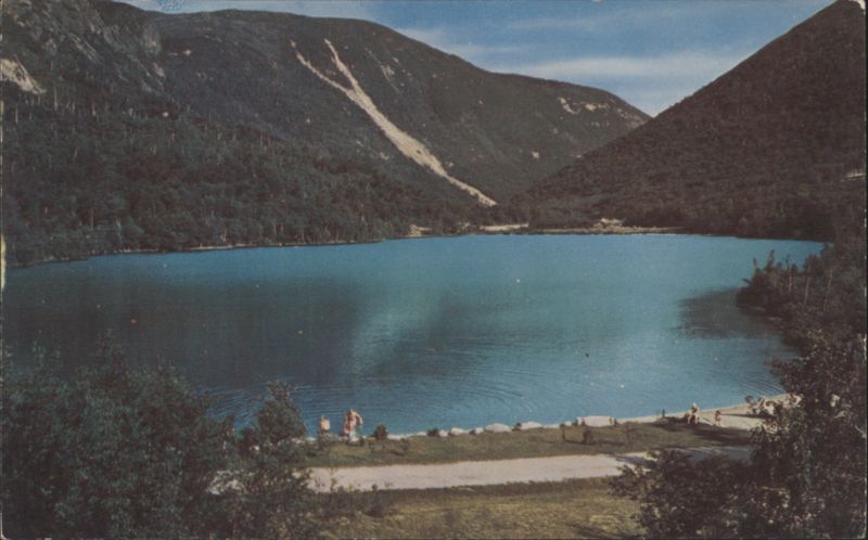 Echo Lake, Franconia Notch, White Mountains New Hampshire