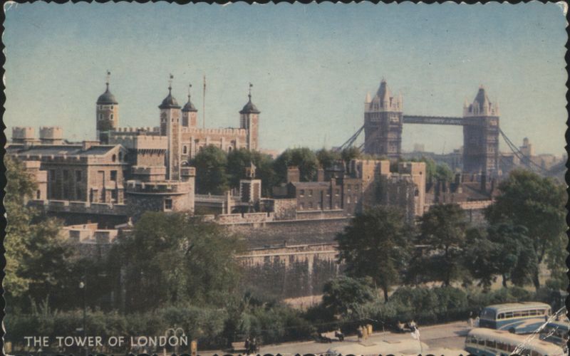 Tower of London and Tower Bridge United Kingdom