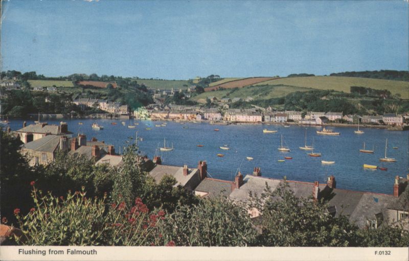 Scenic View of Flushing from Falmouth United Kingdom