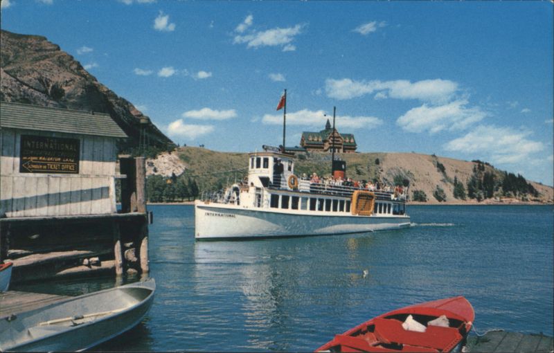 International Cruise Boat on Waterton Lake Waterton Lakes National Park AB Canada