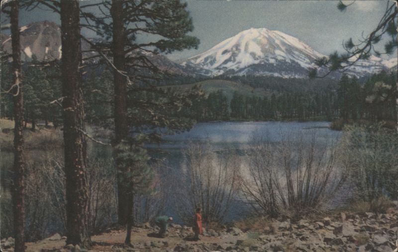 Lassen Peak and Chain-of-Lakes, Lassen Volcanic Park Lassen Volcanic National Park California