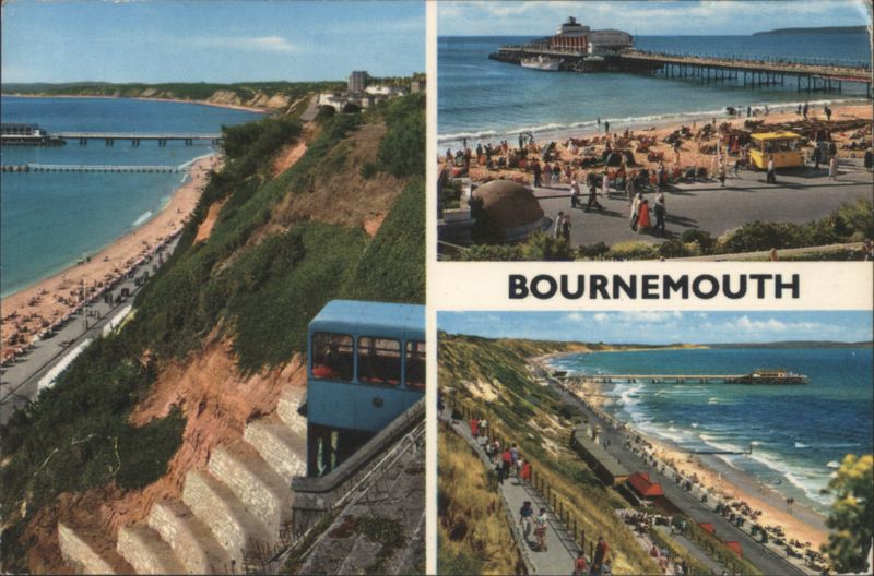 The Lift, Pier and Promenade Multi-View Bournemouth United Kingdom
