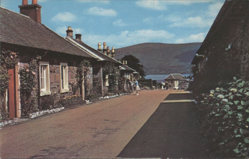 Luss Village and Loch Lomond Scotland