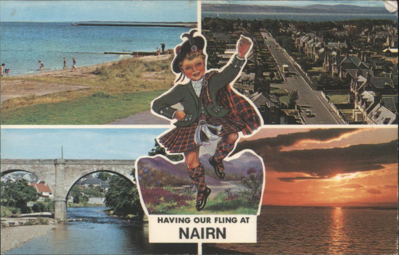 Having Our Fling at Nairn Multi-View Scenes Scotland