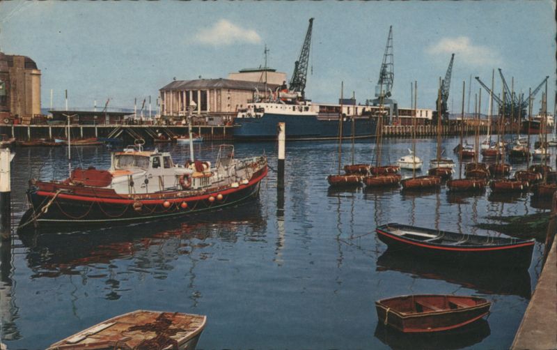 Lifeboat and Channel Islands Quay Weymouth United Kingdom