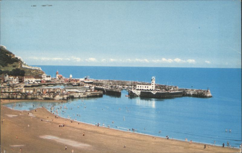 The Old Harbour and Beach Scarborough United Kingdom