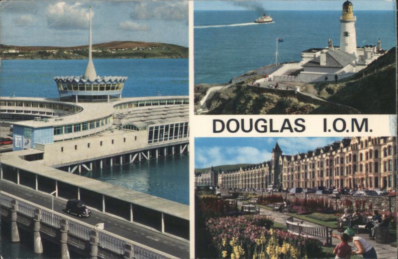 Sea Terminal, Lighthouse and Promenade, Douglas Isle of Man