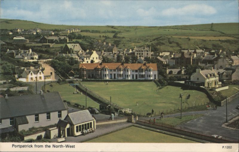 Portpatrick from the North-West Scotland