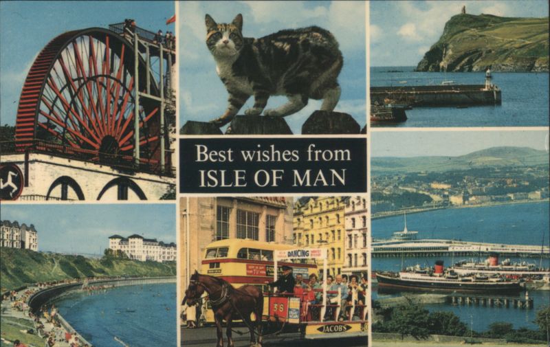 Best Wishes from Isle of Man Multi-View UK