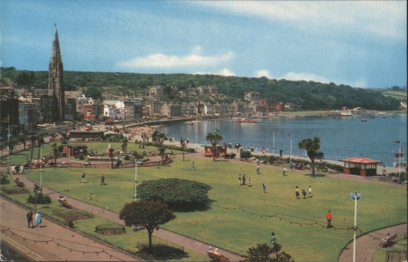 The Esplanade and Rothesay Bay Scotland