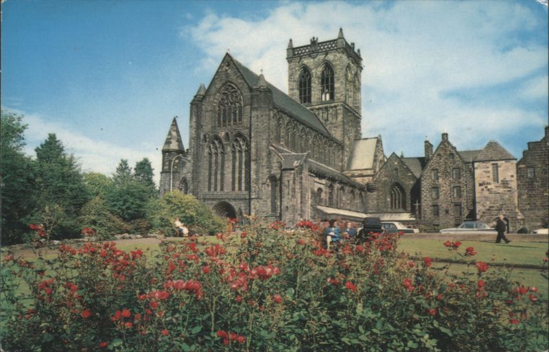 Paisley Abbey and Rose Garden Scotland
