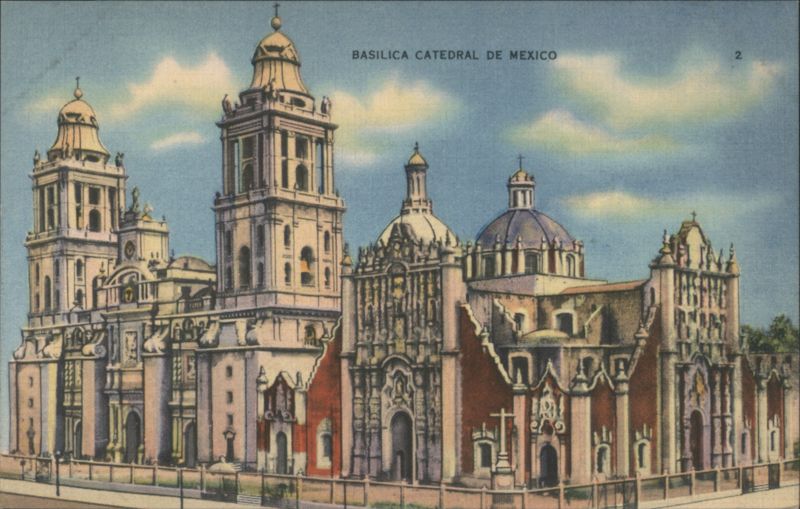 Basilica Catedral de Mexico Mexico City