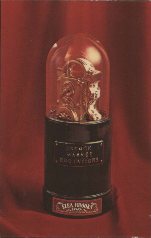 Ezra Brooks Stock Market Quotations Ticker Decanter Frankfort Kentucky