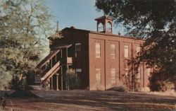 Columbia State Park Two-Story Brick School House Postcard