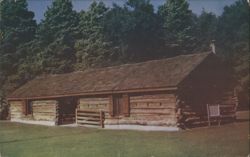 Fort Miller Block House, Roeding Park Postcard