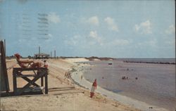 Children's Lagoon, St. Andrews State Park, Miracle Strip Postcard