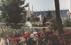 Christ's Chapel and Ralph L. Reece Memorial Gardens Postcard